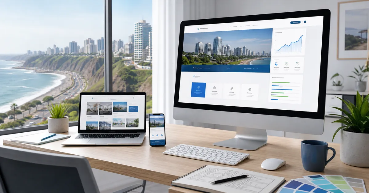 Páginas web en Lima con diseño responsive, SEO y enfoque comercial