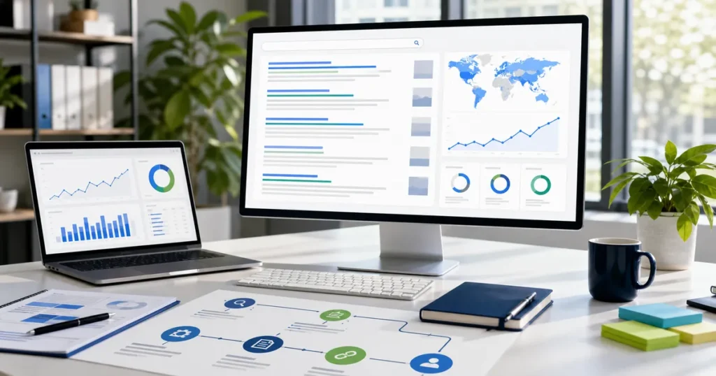 Posicionamiento web en Google con estrategia SEO, contenido, autoridad y analítica