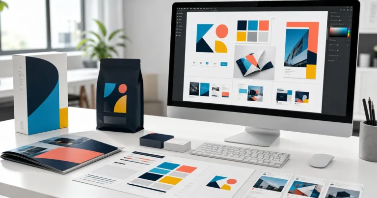 Servicios de diseño gráfico para branding, publicidad, packaging, material editorial y contenido digital